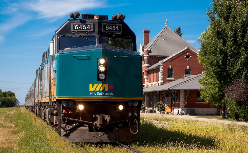 L'Est Canadien en train-Image