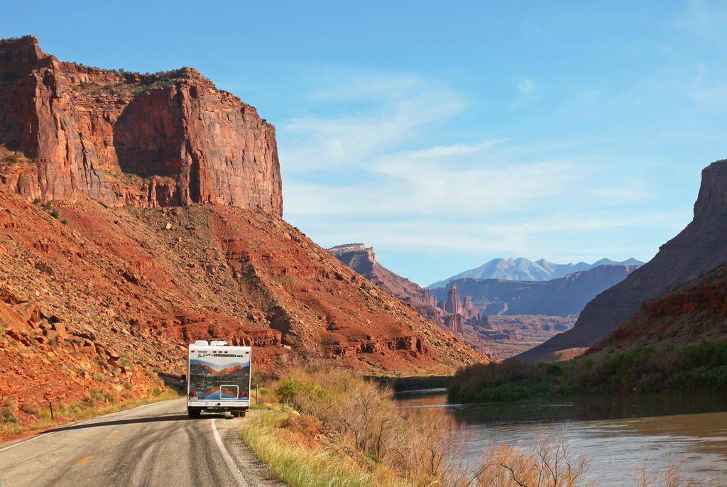 Road trip en motorhome dans l'Ouest Américain -Image