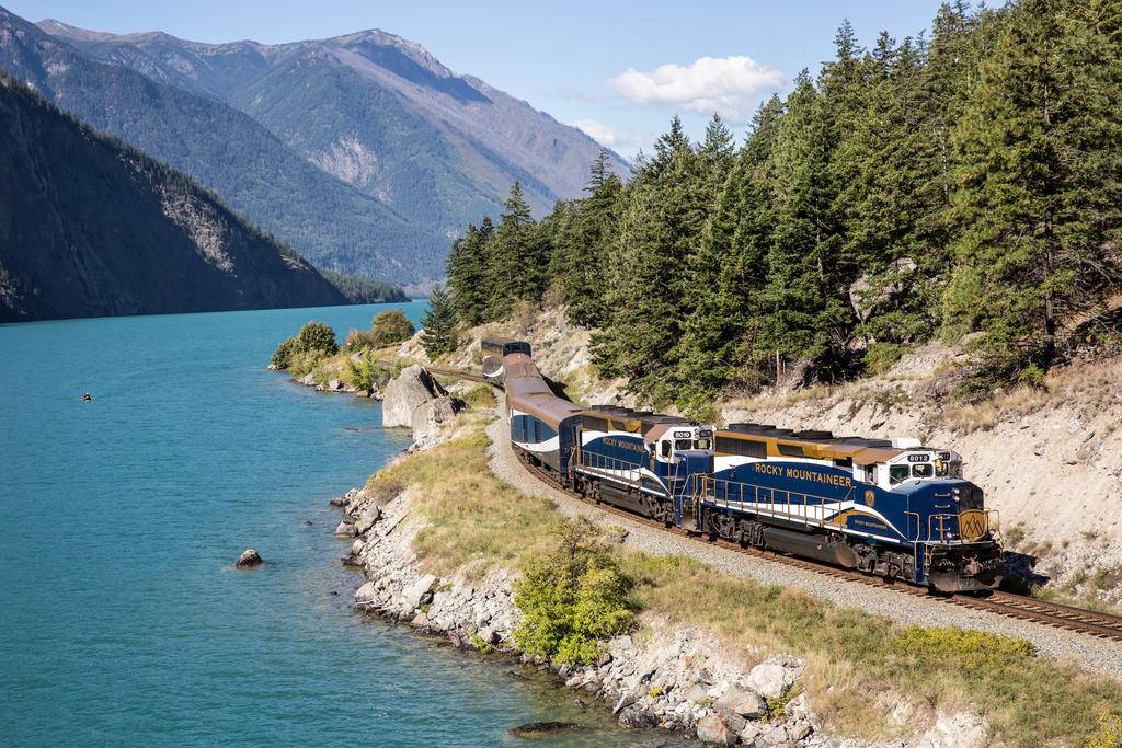 Les Rocheuses vues du Rocky Mountaineer-Image