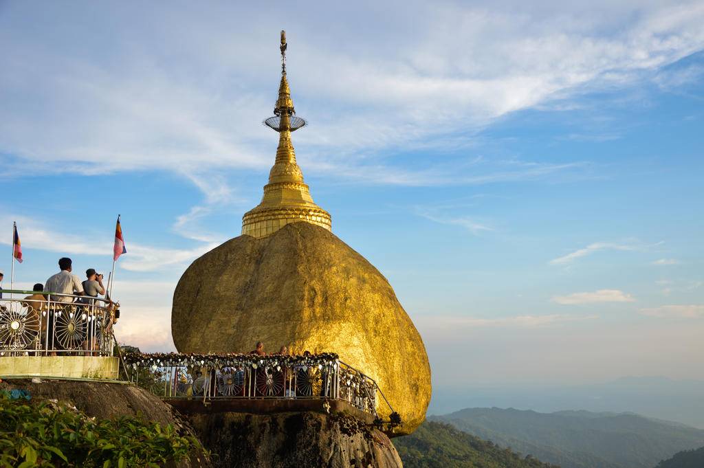 Traversée de la Birmanie extension Rocher d'Or et Hpa An-Image
