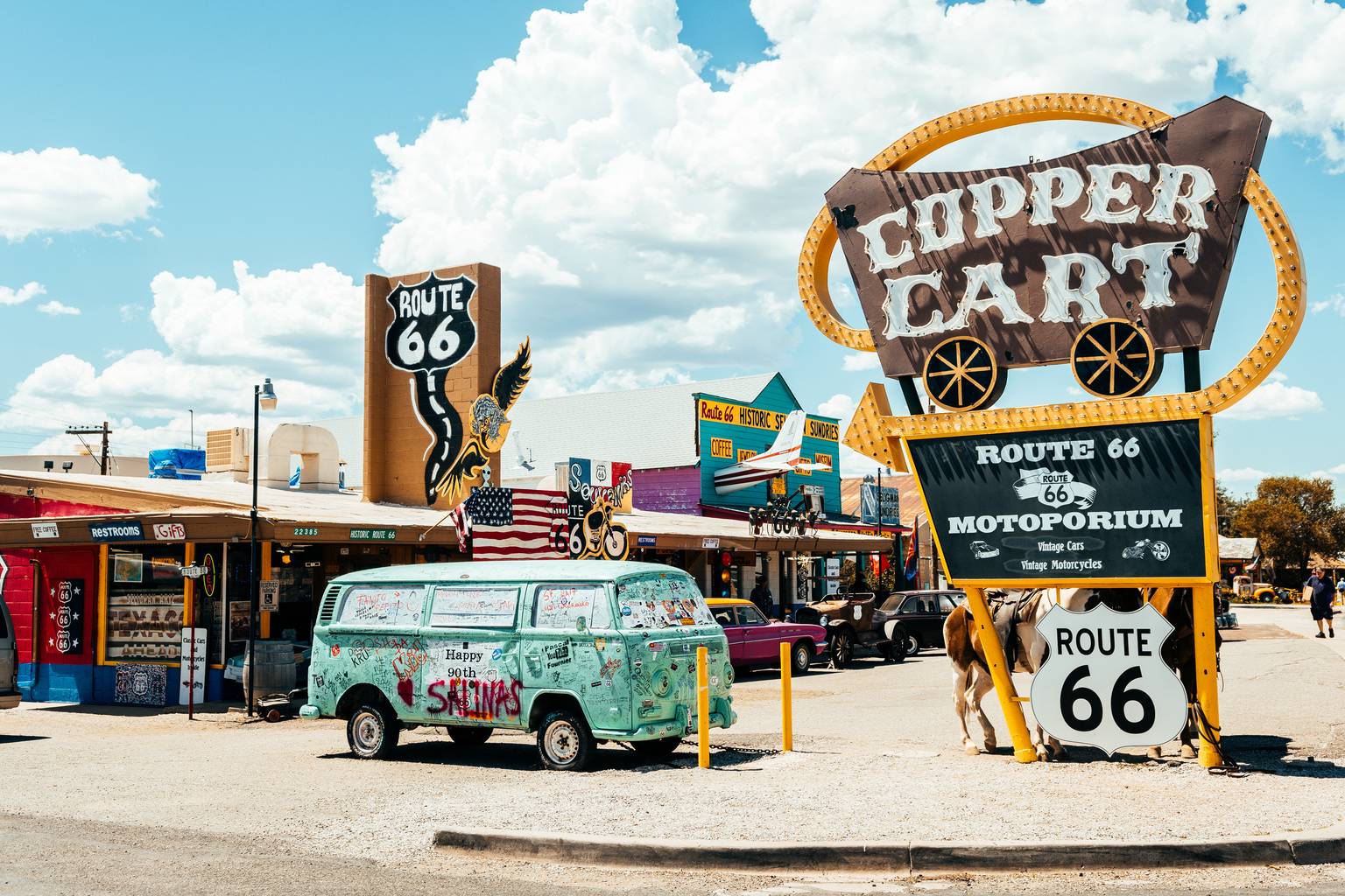 Grands sites de la Route 66, 100 ans d'un mythe-Image