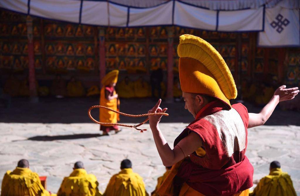 Tibet, empreintes bouddhiques-Image