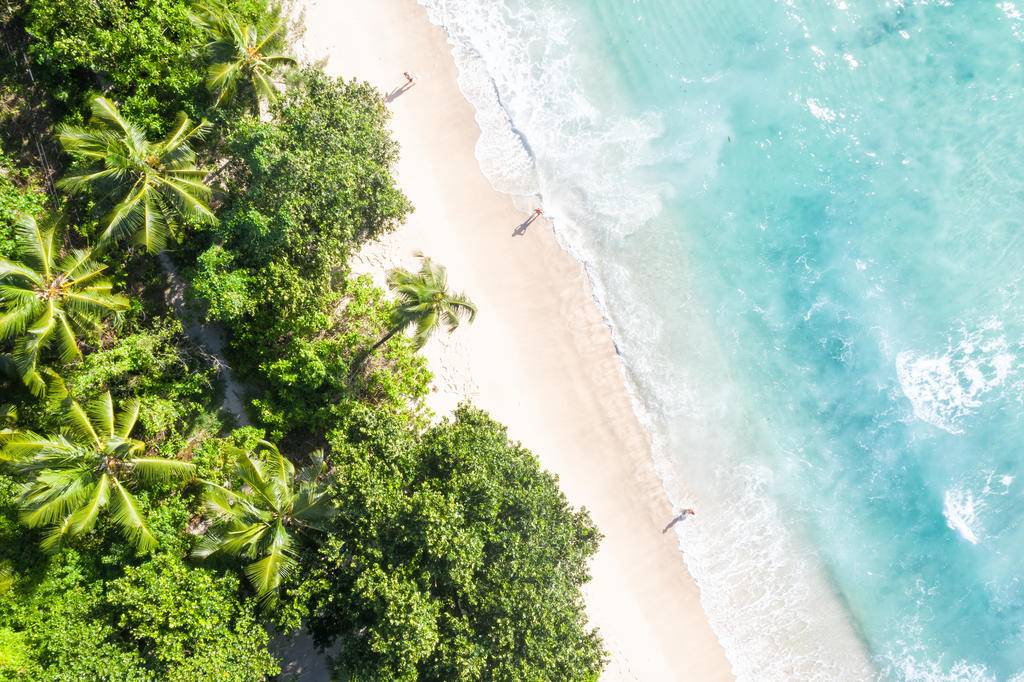 Seychelles, entre Mahé et Praslin-Image