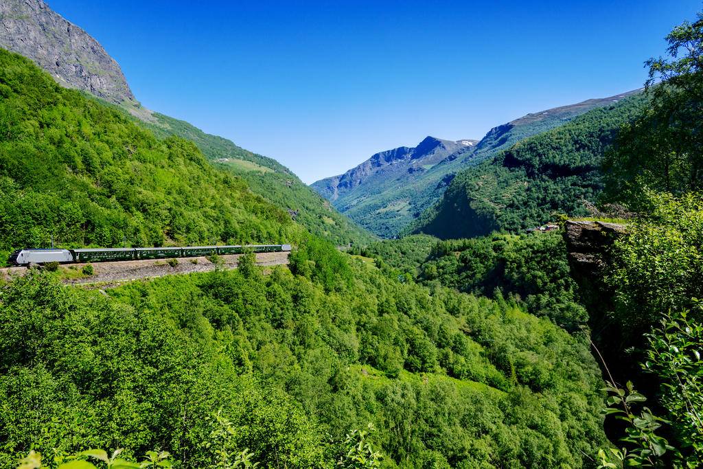 Les fjords de Norvège en train-Image