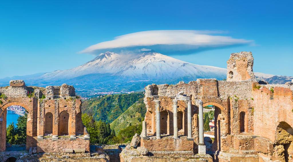 Une boucle de la Sicile orientale-Image