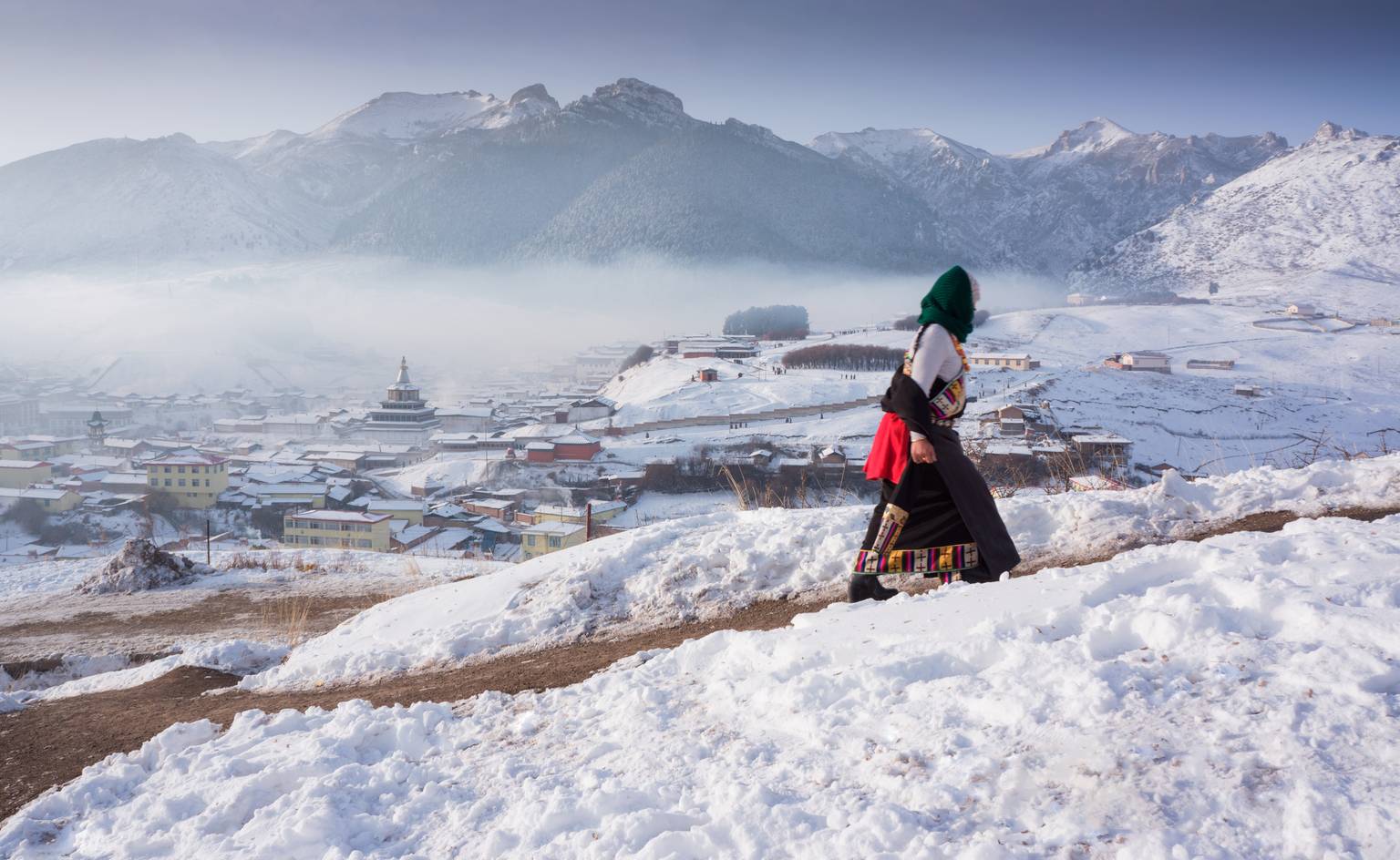 De Lanzhou à Xining, au coeur du Tibet historique-Image