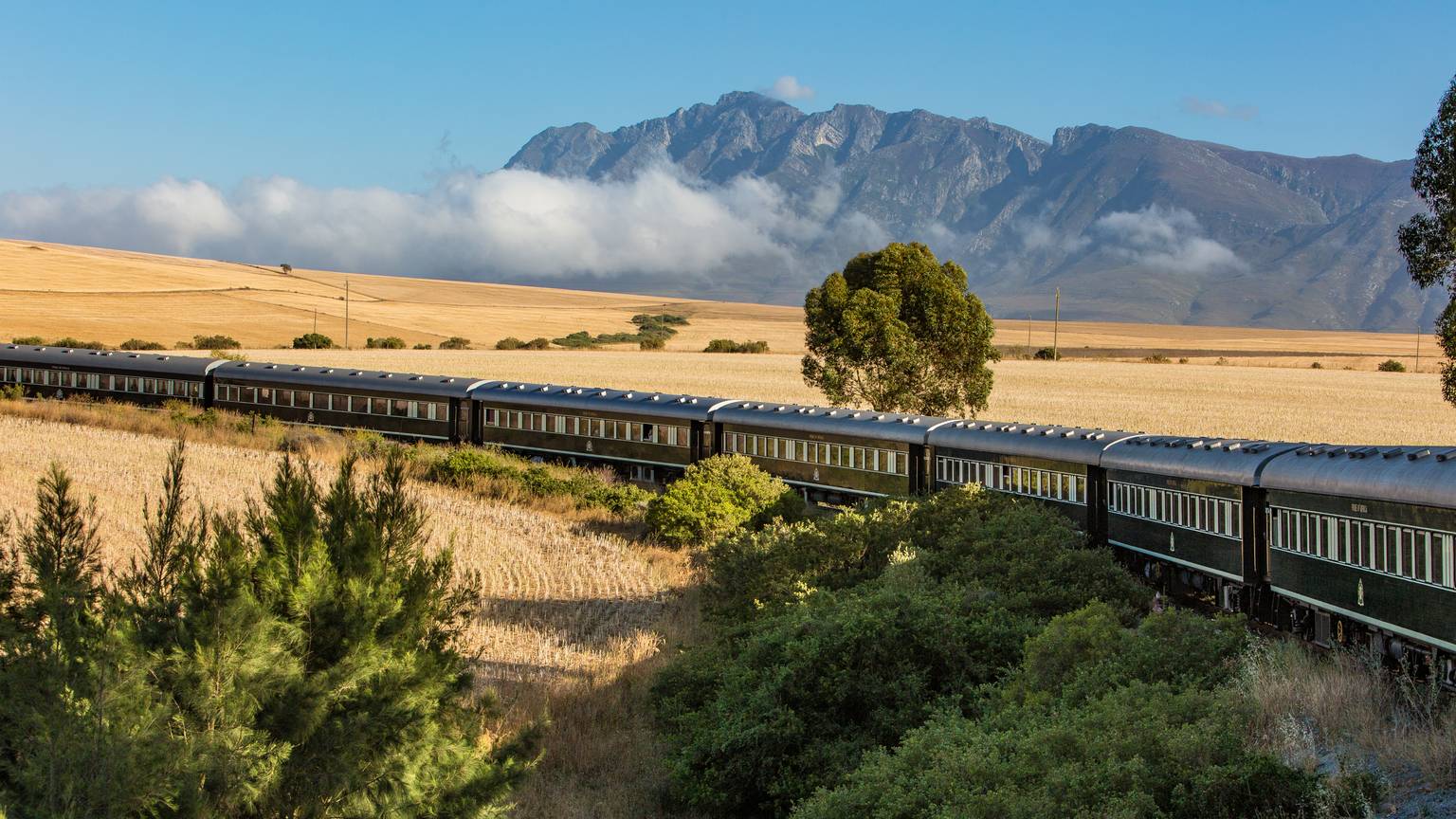 Afrique du Sud, Zimbabwe, Botswana en train mythique-Image