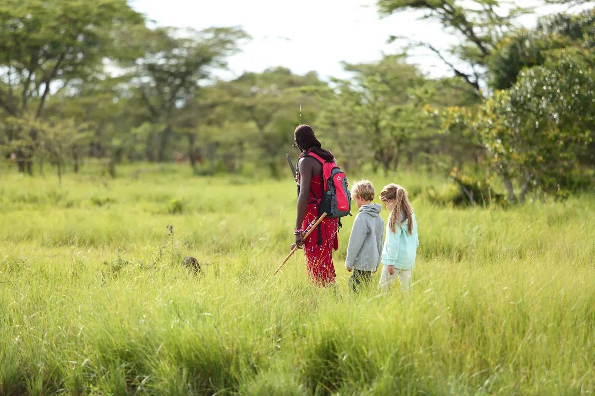 Safari en famille en terre Masaï -Image