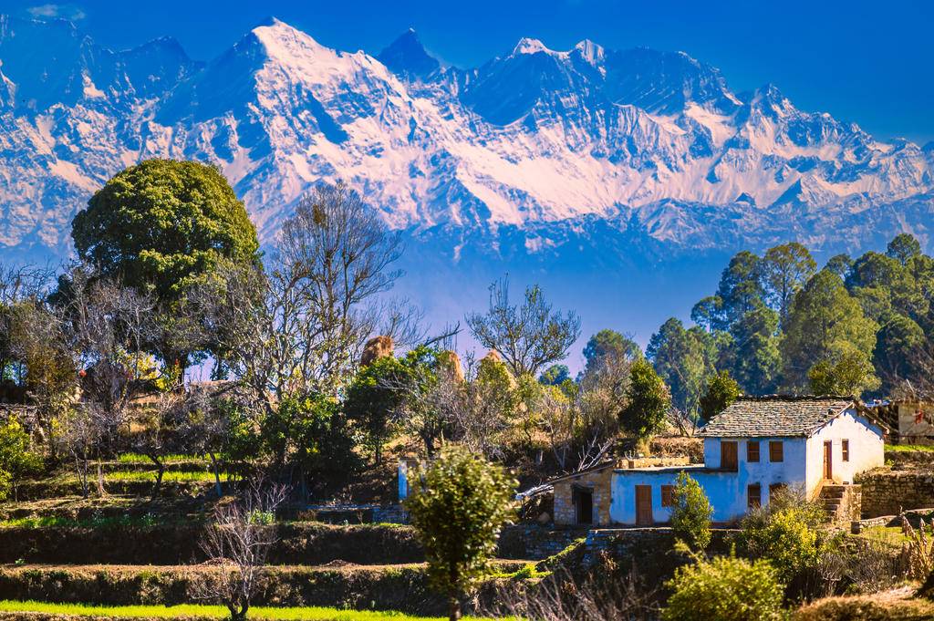 Balades villageoises dans les contreforts de l'Himalaya-Image