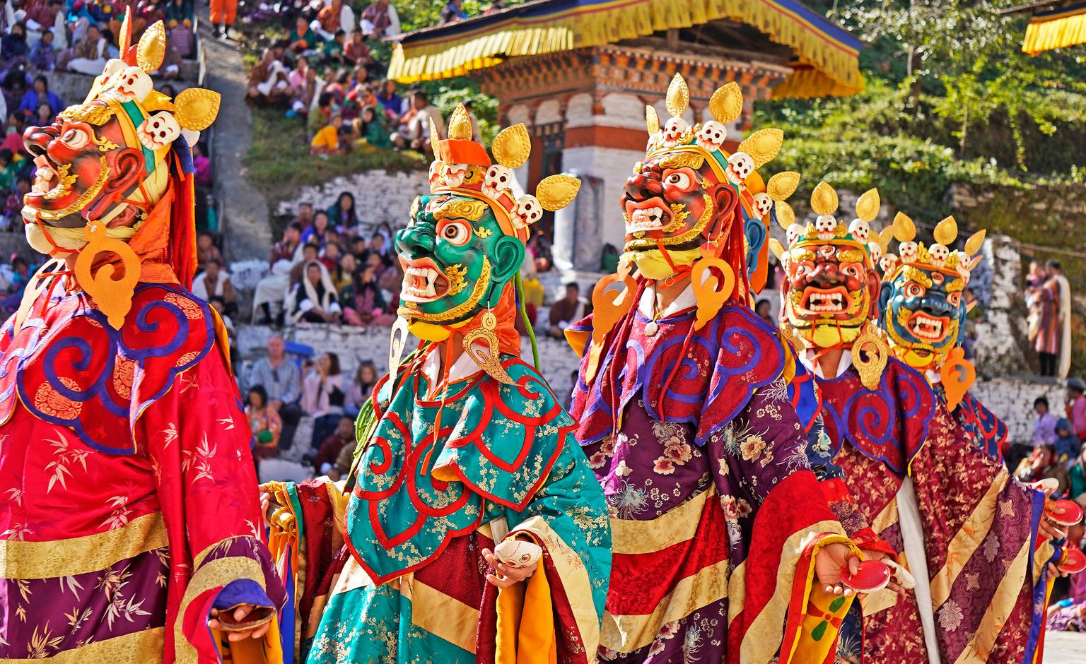 Monastères en fête, aux confins de l'Inde et du Bhoutan-Image