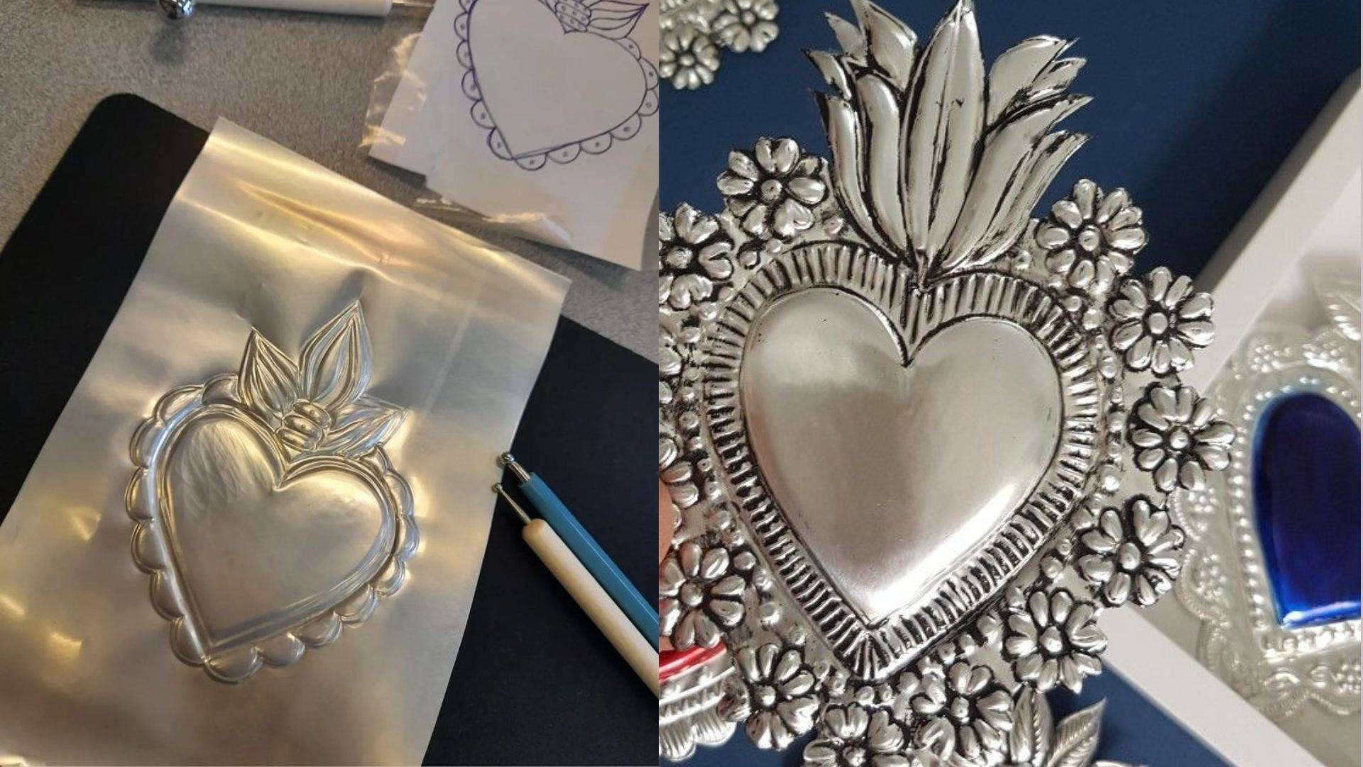 Atelier de fabrication d'un Coeur Ex-Voto