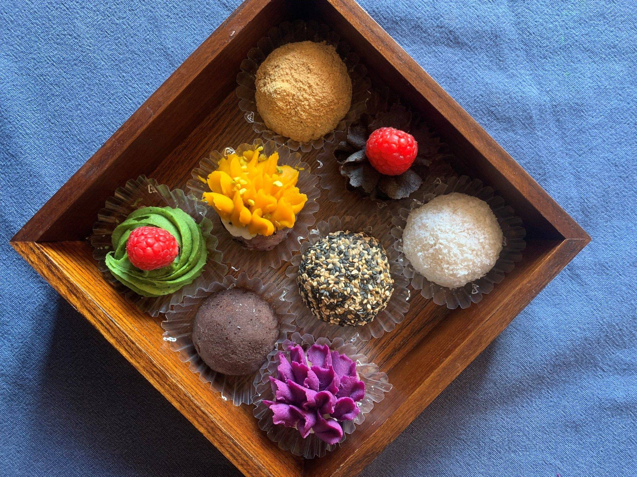 Atelier de fabrication de "Ohagi" confiseries japonaises