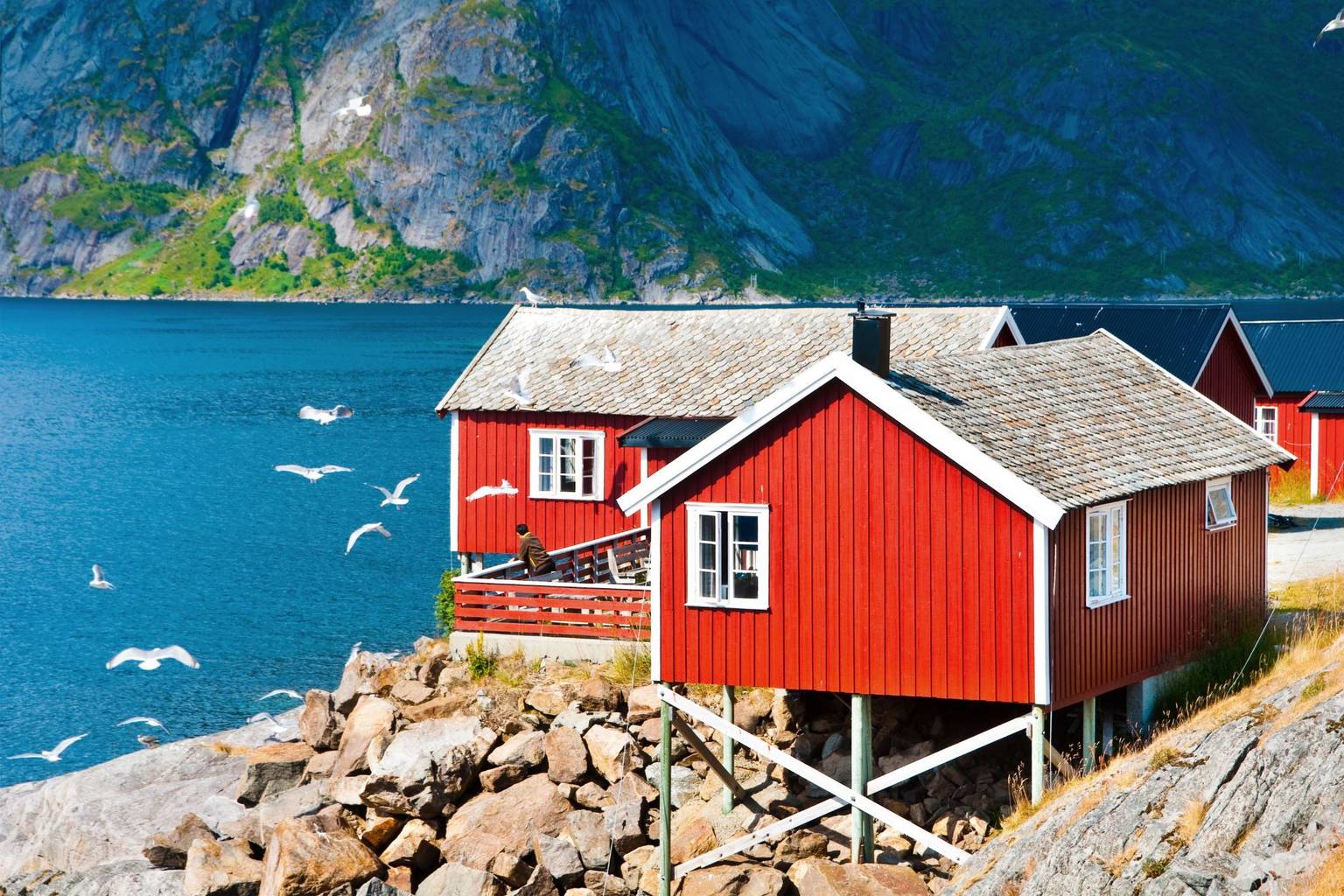 Envolée vers la Norvège