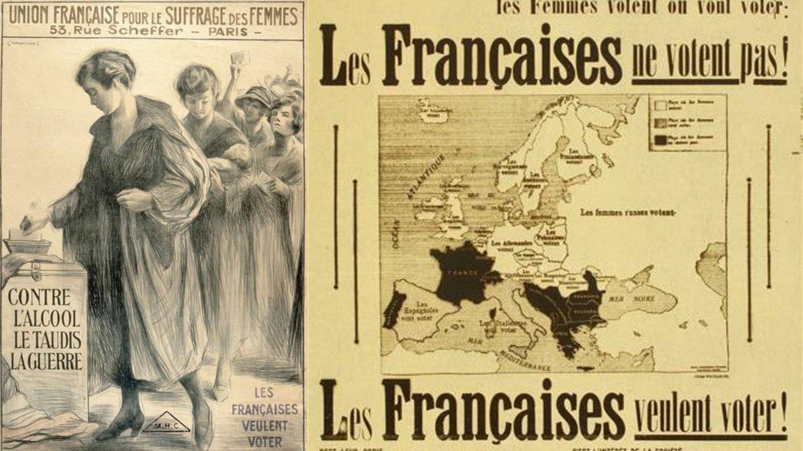 L'histoire du vote des femmes en Europe