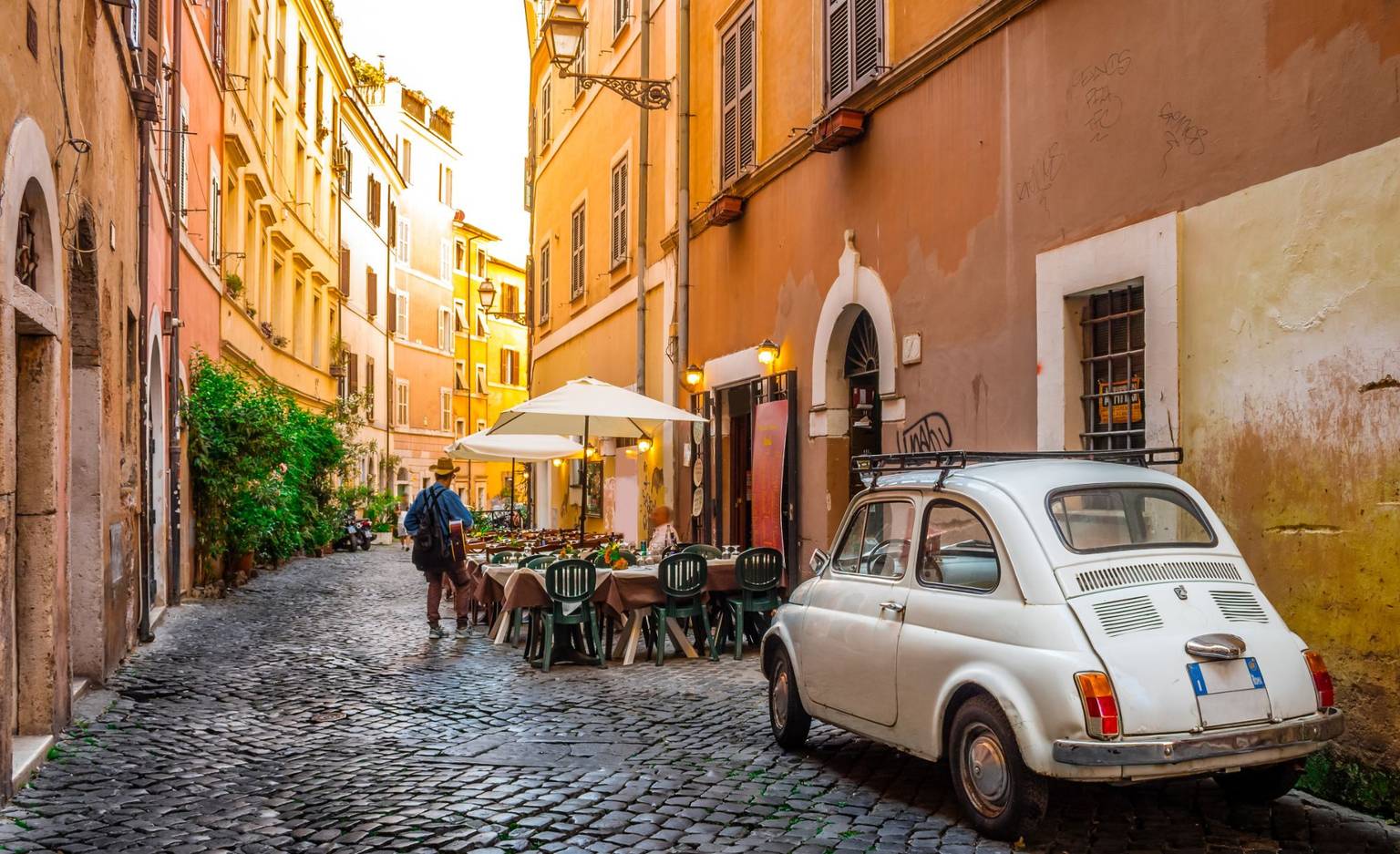 Envolée vers l'Italie
