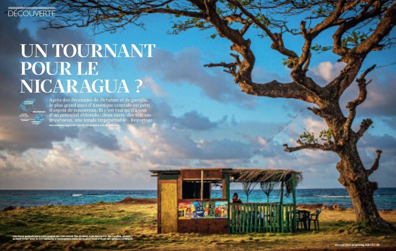 Découvrez le Nicaragua dans le dernier numéro de Géo