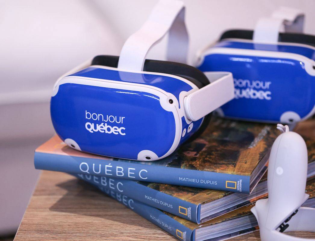 Voyage au Québec grâce à la réalité virtuelle
