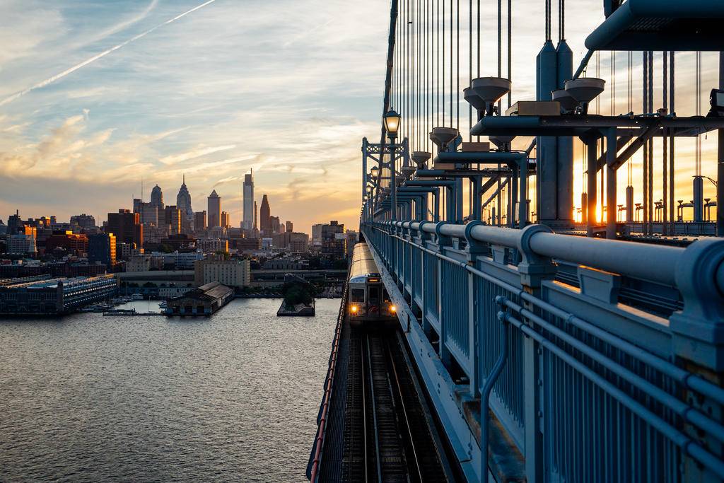Les capitales de l'Est américain en train-Image