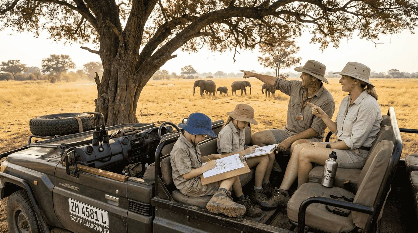 Aventure en famille au cœur de la Zambie-Image