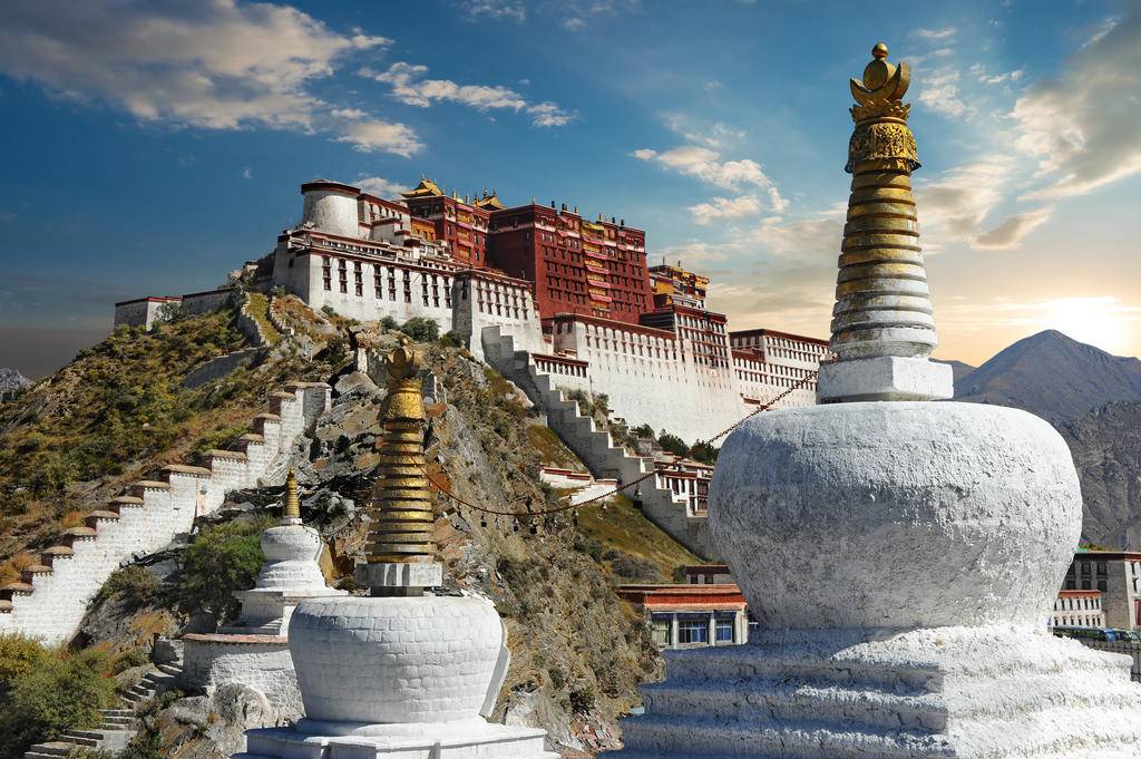 Tibet, empreintes bouddhiques-Image