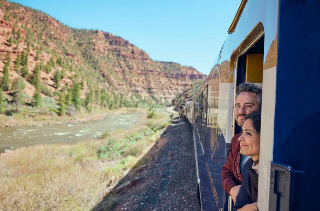 De Denver à Moab en train -Image